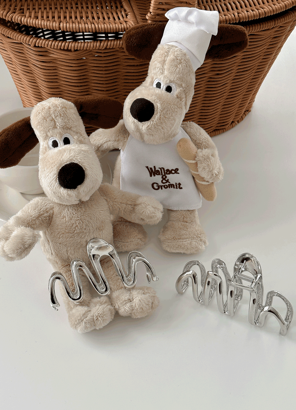 pado wave hair claw clip (mini ver)