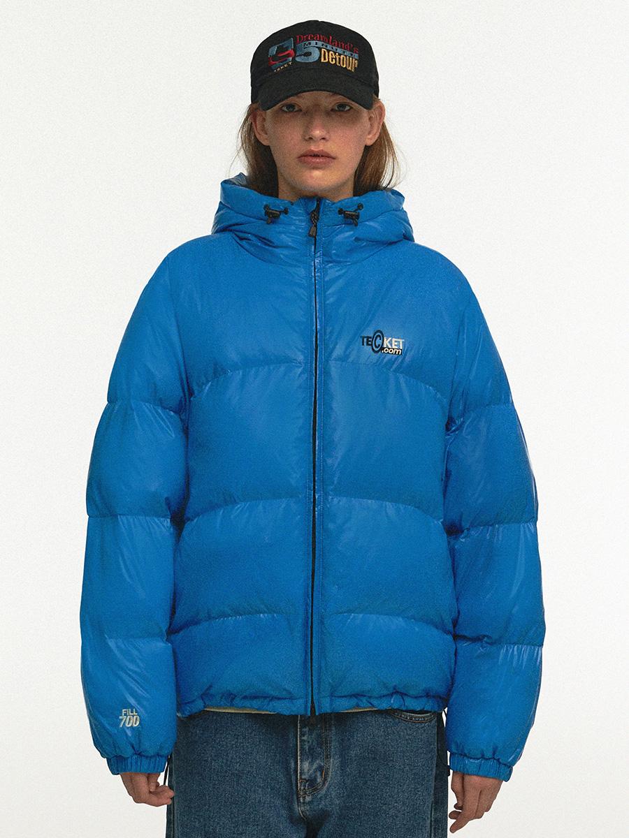 Dot-com Down Jacket Blue