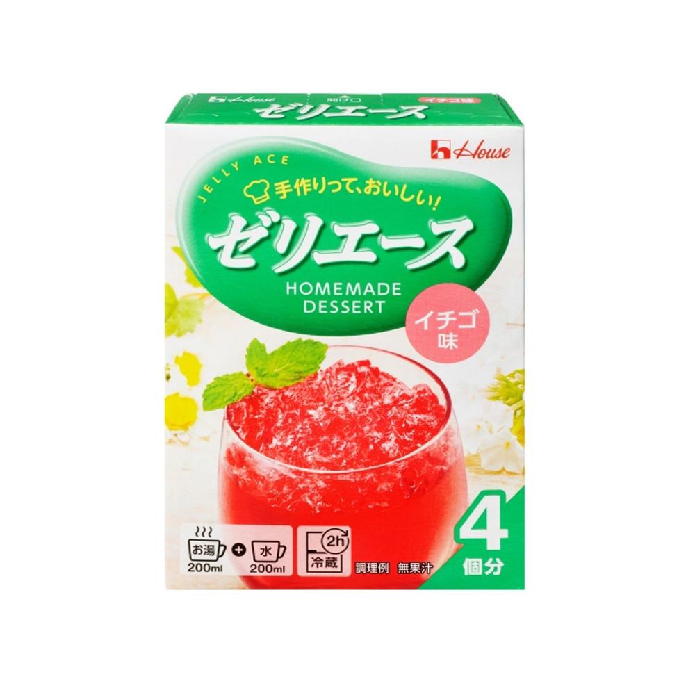 하우스 [제리에스 4회분 - 딸기맛] / 일본 푸딩 수제 디저트