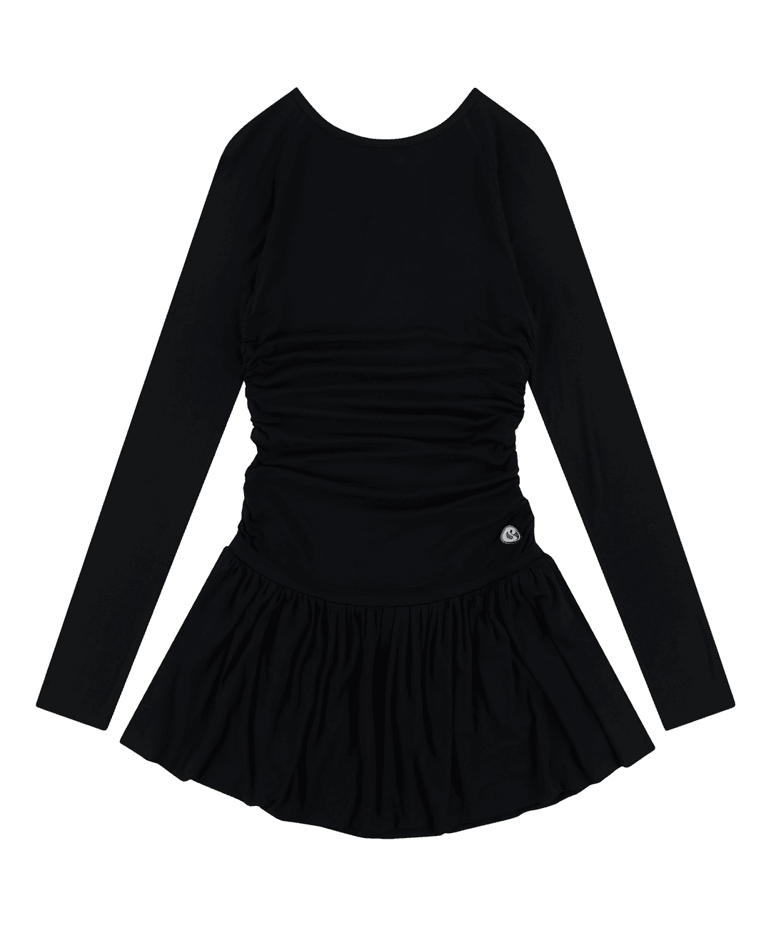 DRAPING DRESS BLACK
