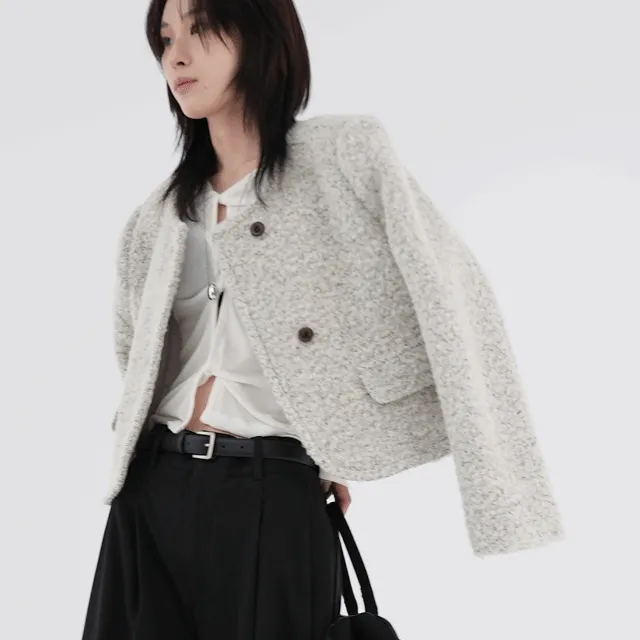 [울/하객룩] 모아 노카라 숏자켓