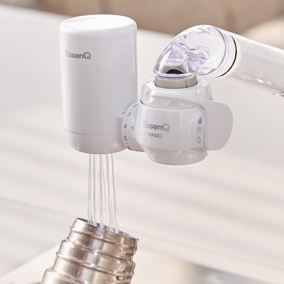 [에센큐] 나노정수기 언더싱크 싱크대 수도꼭지 직수 정수기 핸디형