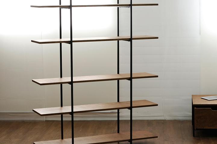 6단 1200선반 스틸 오브 토파즈 브라운 일파만파 북선반