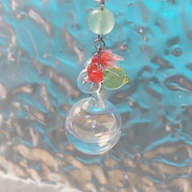연못 금붕어(金魚) 에어팟 키링 아이폰 핸드폰줄