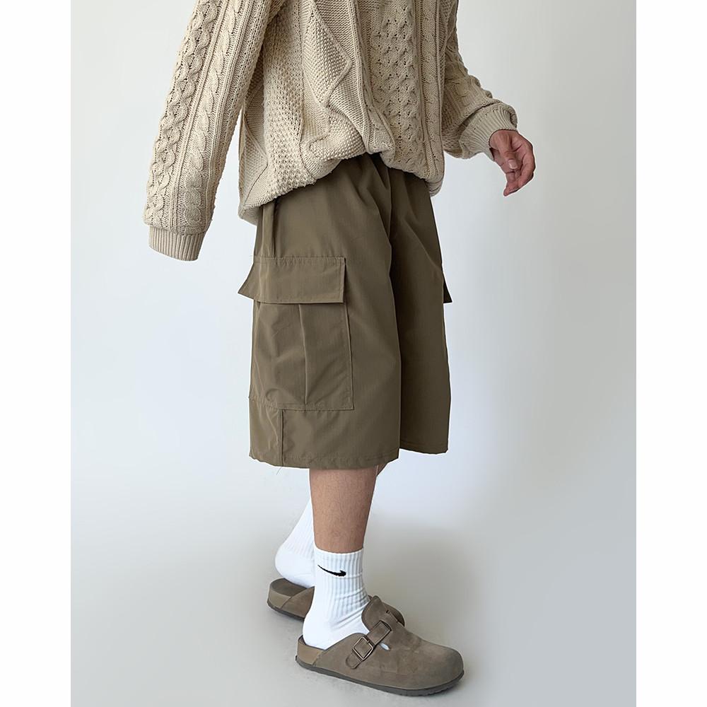 베테가 버뮤다 카고 팬츠 - 남자버뮤다팬츠 와이드반바지 여름6부바지