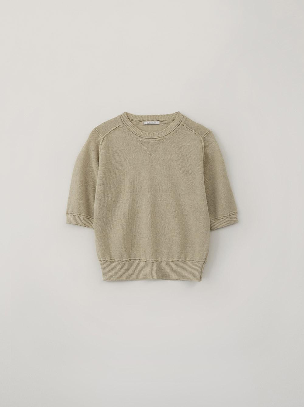 CROCHET SWEAT KNIT_OAT VANILLA