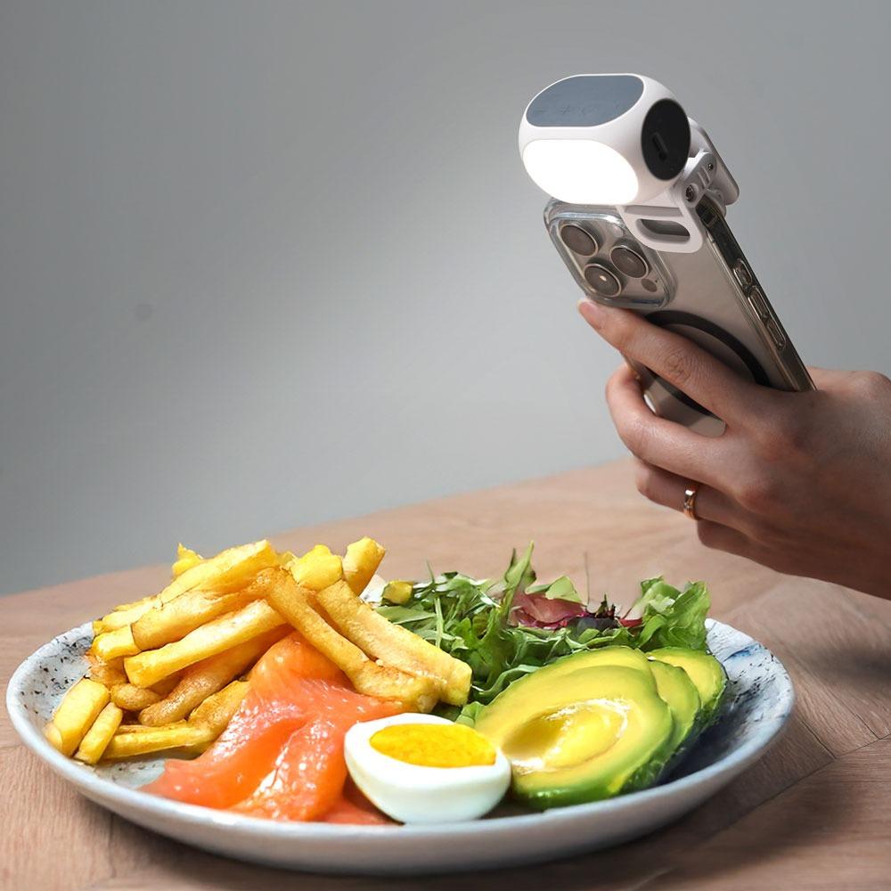 라이트밸런스 SL-350 초미니 핸드폰 촬영 조명 방송용 영상 개인방송 유튜브 방송 조명