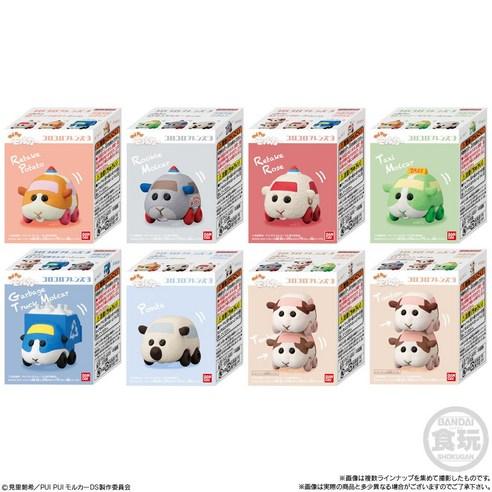 PUI PUI 뿌이뿌이 모루카 코로코로 프렌즈 3탄, 4. 택시 모루카, 1개 - 애니메이션피규어 | 쿠팡