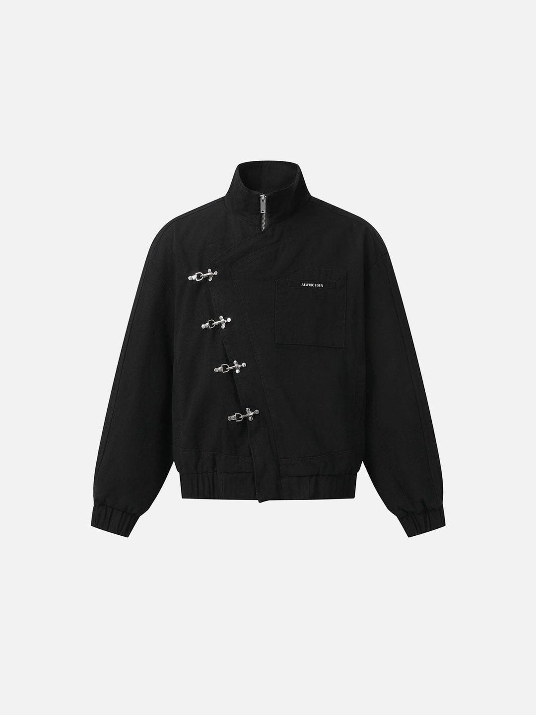 Aelfric Eden Metal Button Jacket - Black / XS