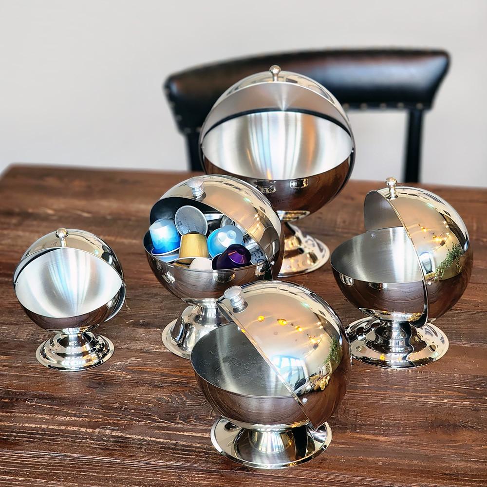 캡슐커피통 슈가볼 간식 캔디 소품 보관통 오브제 sugar pot