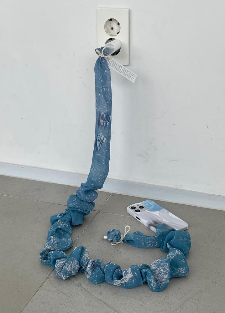 sea pattern line cover (전선 커버, 코드 삭스)