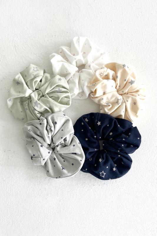 star scrunchie (5color)