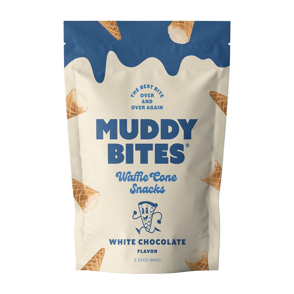 머디바이츠 와플 콘 스낵 화이트 초콜릿 맛 66g 간식 스낵 미국