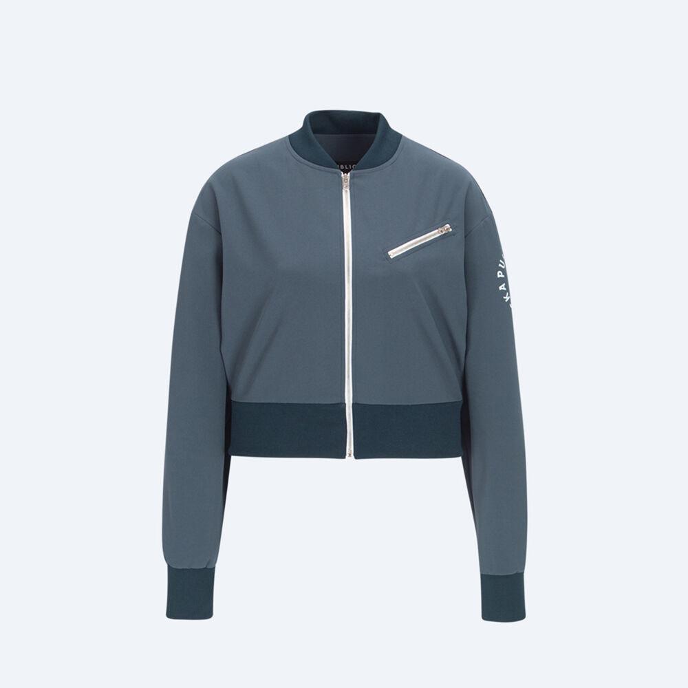 MATILDA CROP JUMPER, D/GREY