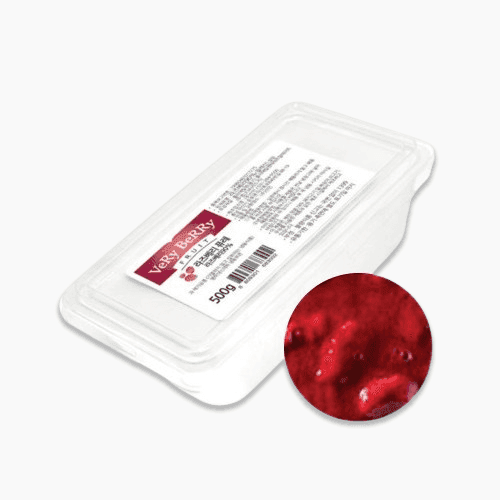 선인 베리베리 라즈베리퓨레(산딸기) 냉동 500g