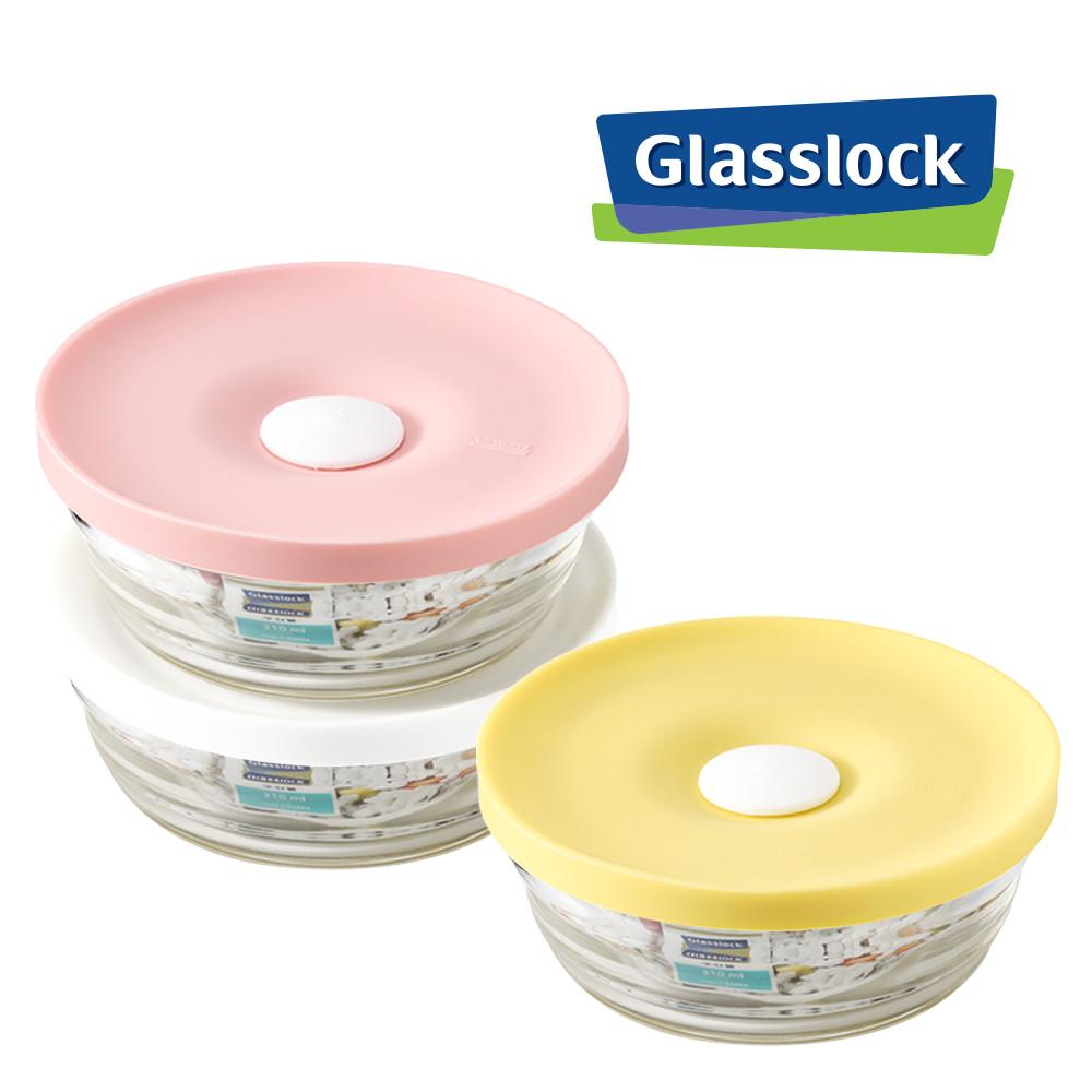 글라스락 전자레인지용기 냉동밥보관용기 쿠킹볼 310ml 1P