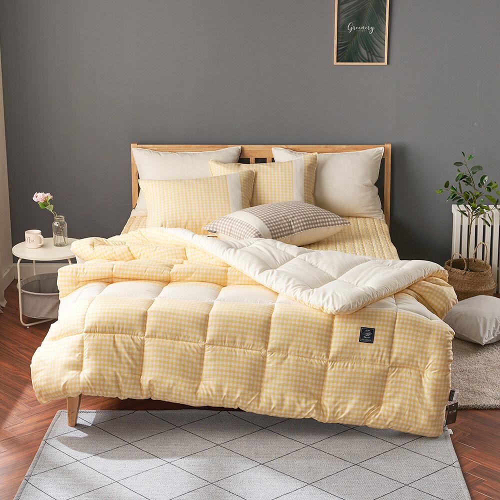 샤르르 로슈아 체크 세미 마이크로 차렵이불 SS