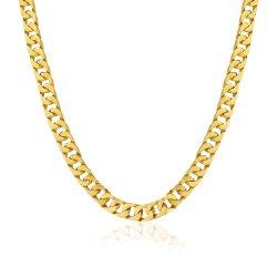 남자 순금 목걸이 면 체인 24K 37.5g 18K장식