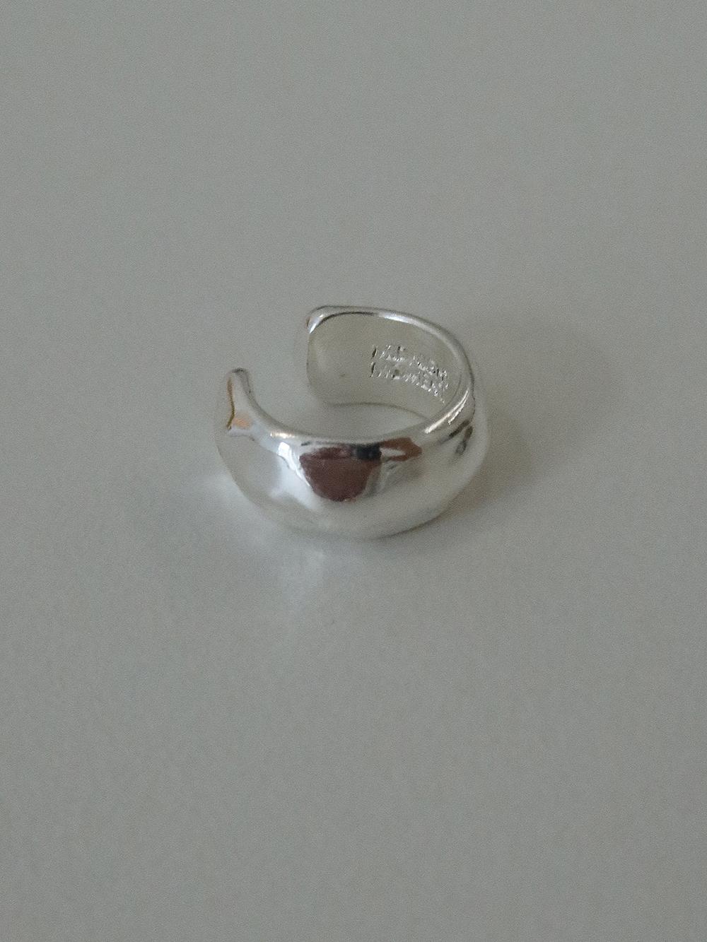 bumpy earcuff - silver