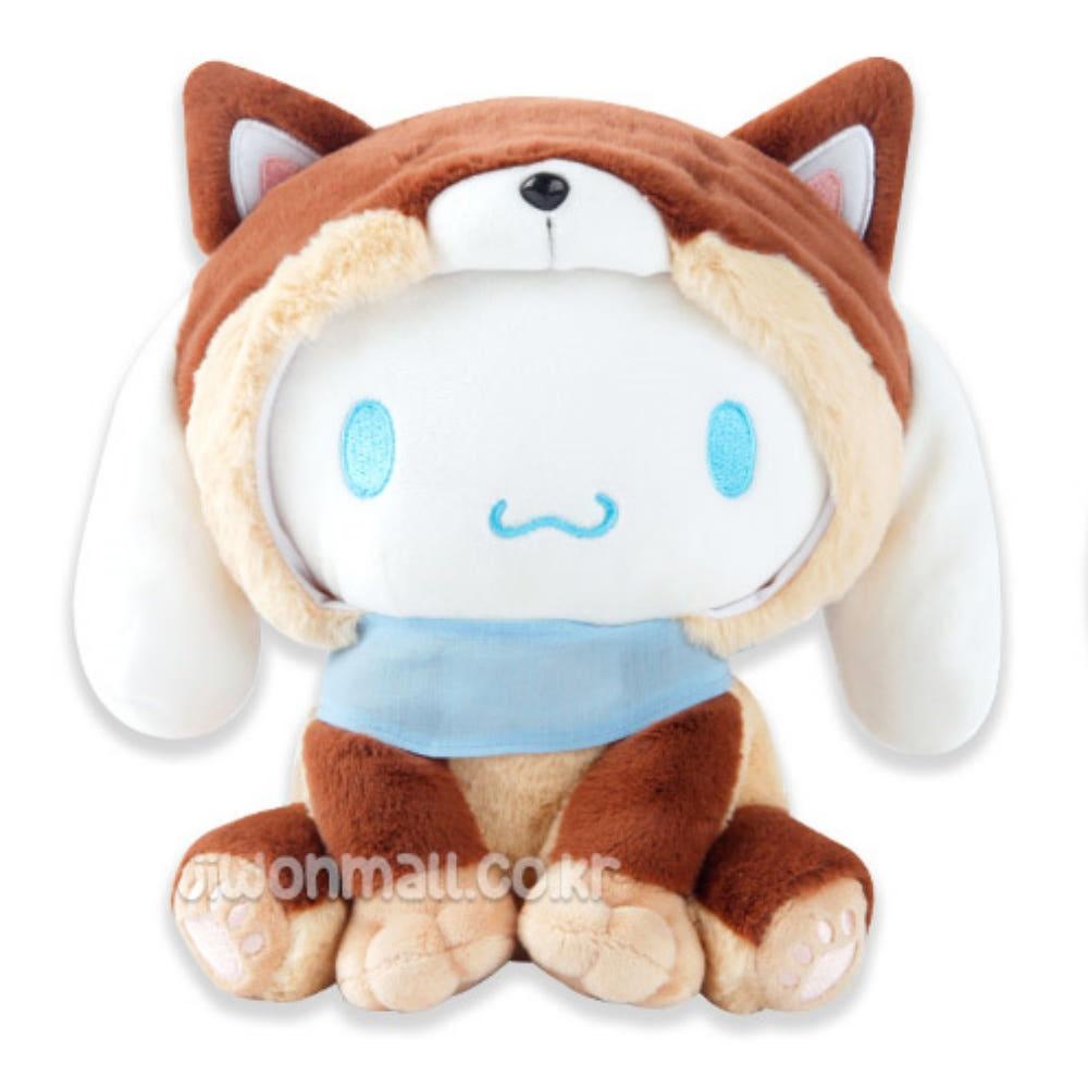 시나모롤인형 산리오 아기 애착 수면 큰 대형 캐릭터 강아지 인형 시바견 25cm