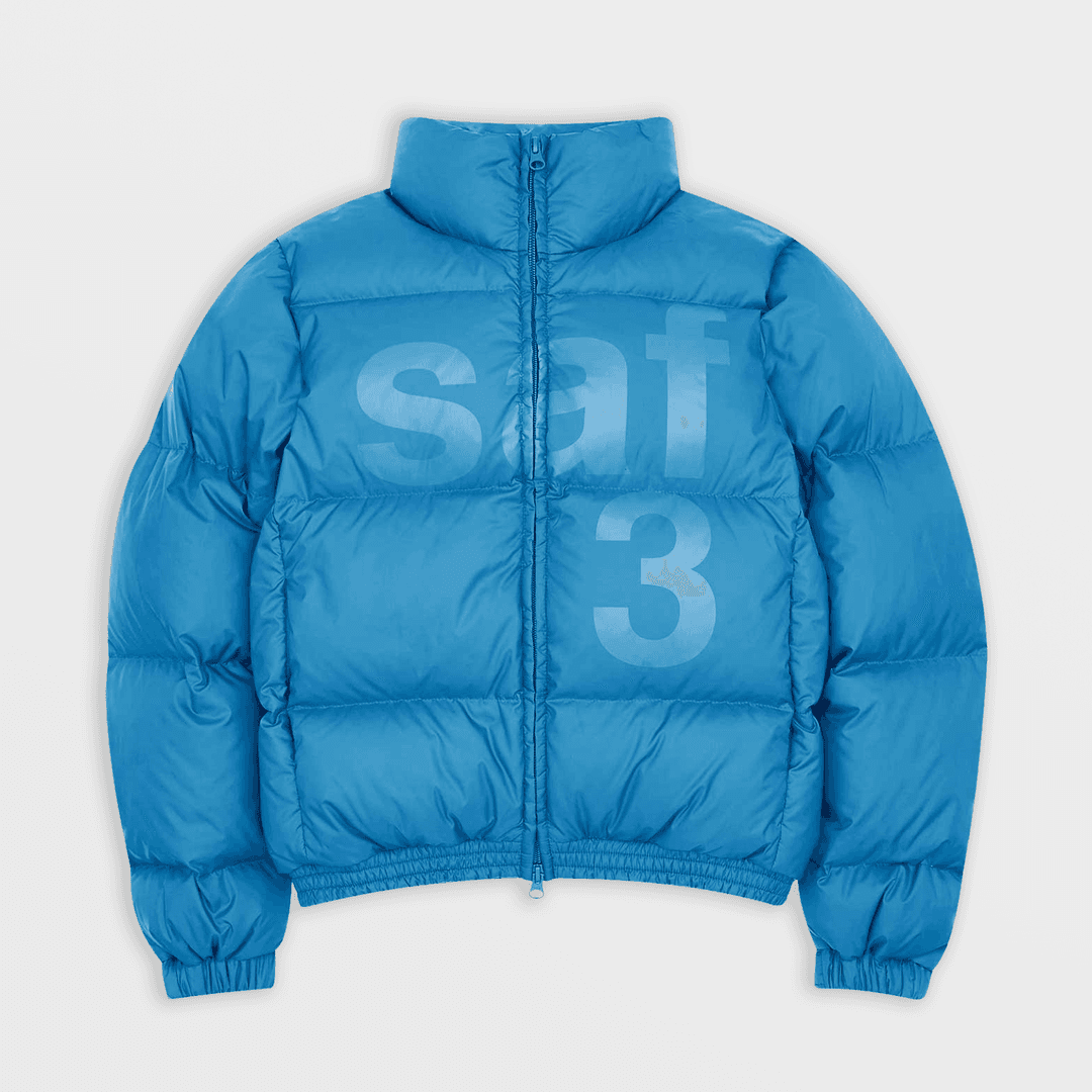 1/2 Basic Safari Down Jacket  (Turquoise)