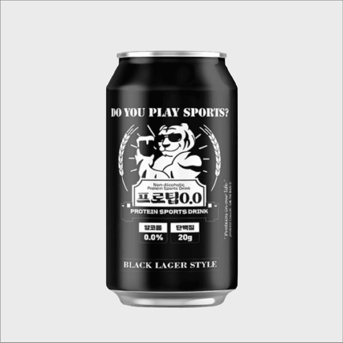 프로팁 라거스타일 논알콜 355ml (6캔입)
