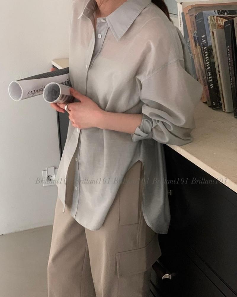 마레 시어셔츠 3colors