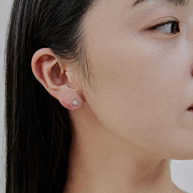 [LEHAUL] FLOWER BUD EARRING (siilver925)