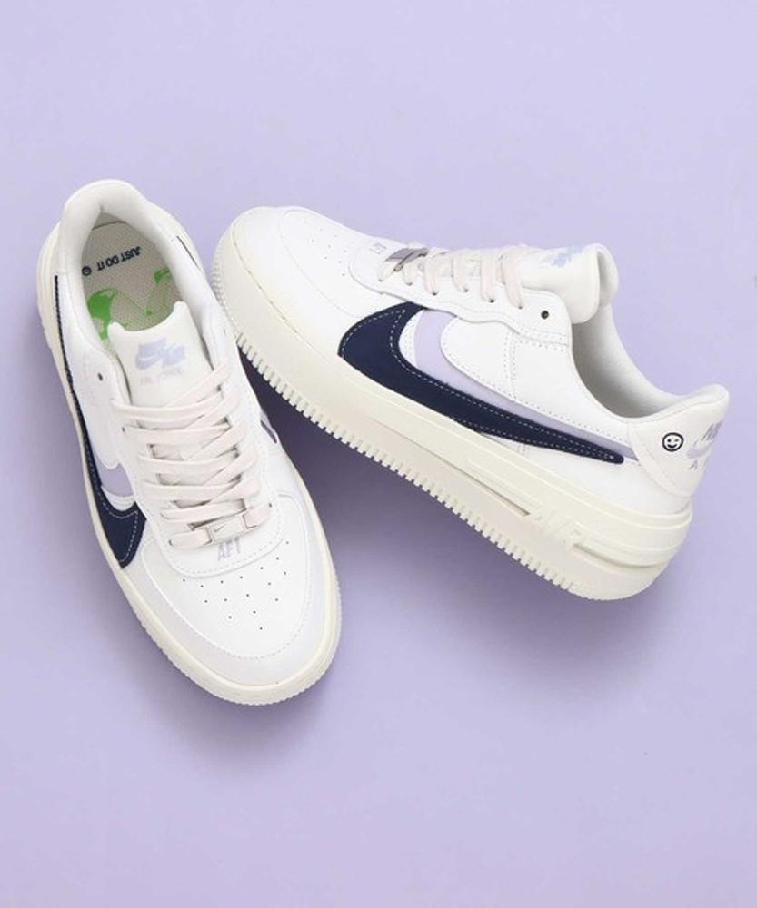 나이키 에어포스 1 플랫폼 서밋 화이트 미드나잇 네이비 FD0382-121