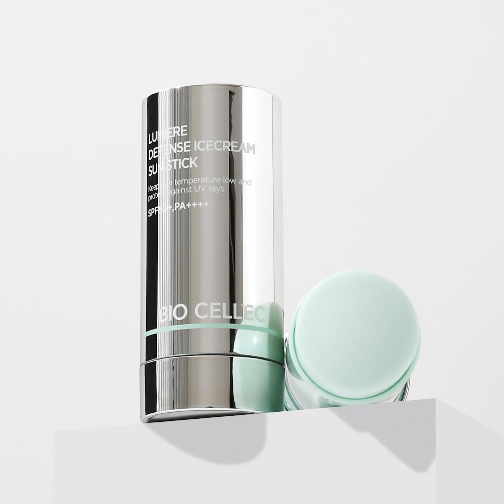 바이오셀렉 루미에르 데팡스 아이스크림 선스틱 20g/끈적임,백탁,번들거림 없는 쿨링선스틱