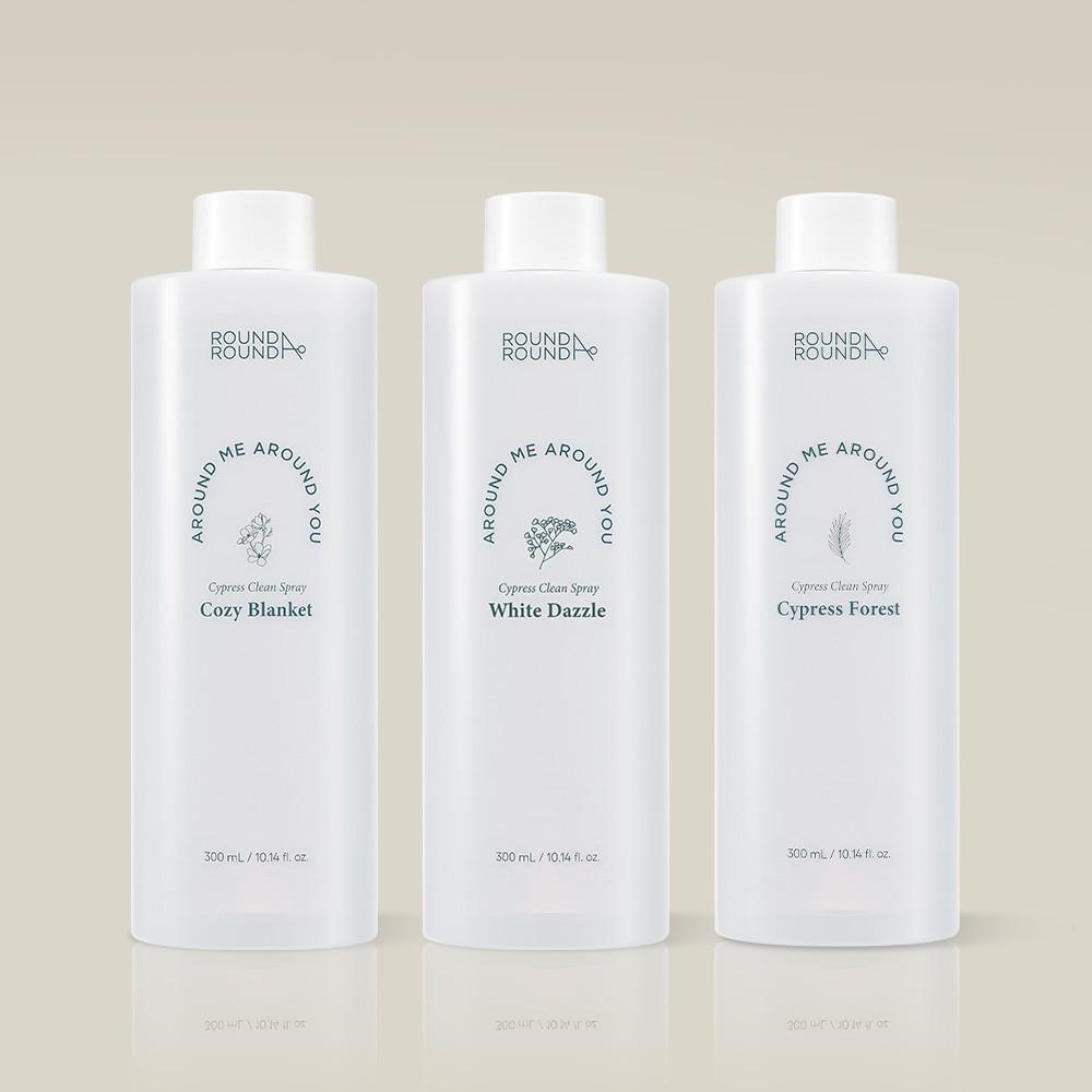 라운드어라운드 편백 클린 스프레이 리필 300ml 3종 택1