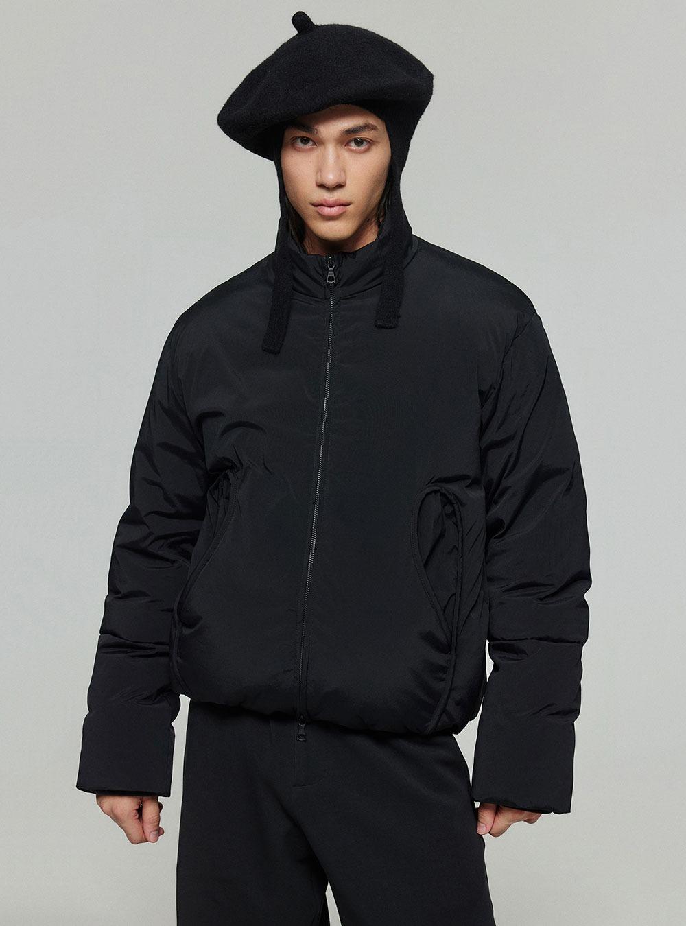 [Simple Project] New Nylon Teflon Arc Pocket Down Jacket