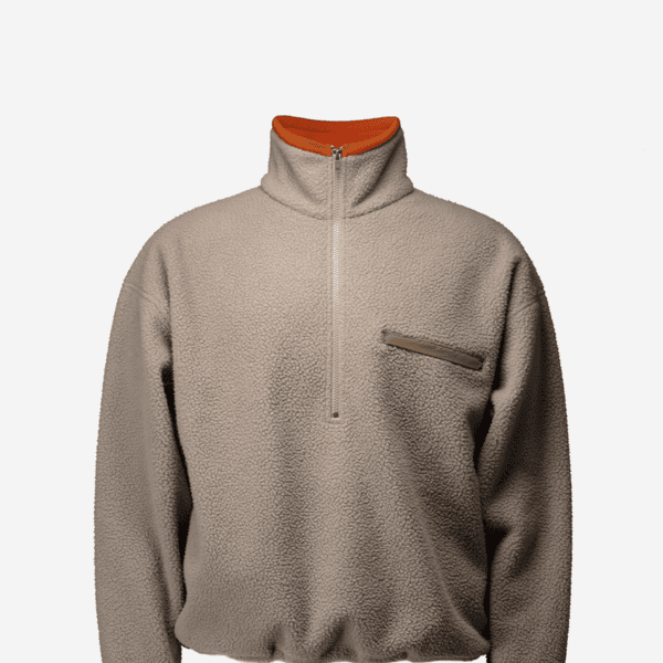 MID PILE HALF ZIP FLEECE