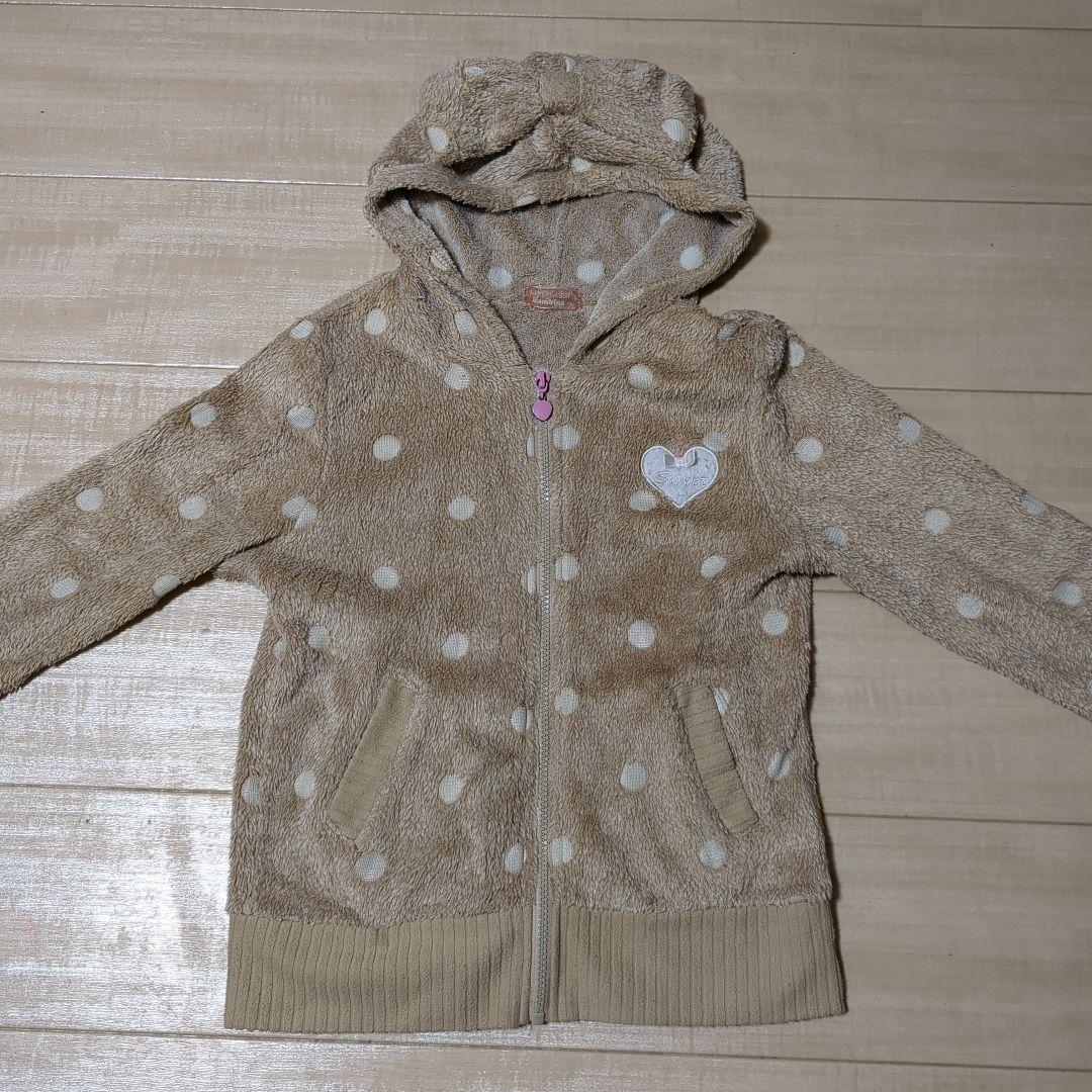 【LIZ LISA doll】곰치씨 같은 귀여운 기모파커 150