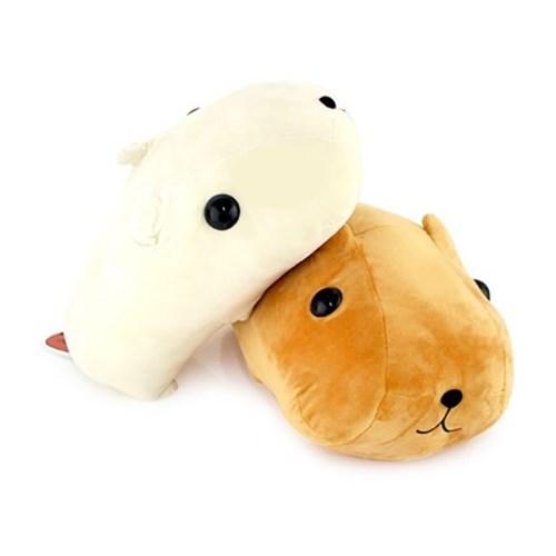 정품 카피바라상 봉제인형 쿠션 35cm