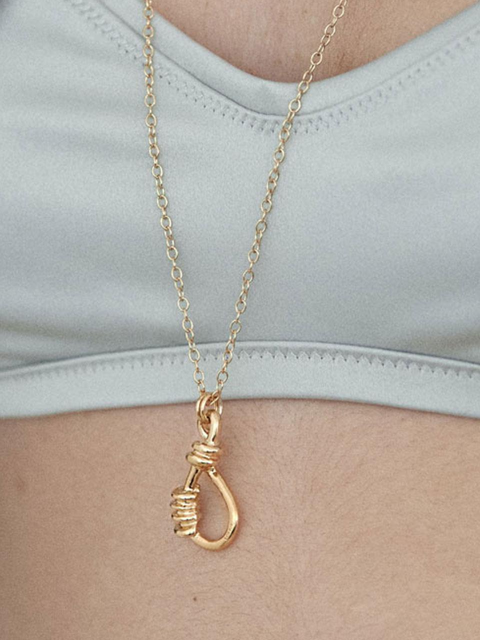CHAIN KNOT NECKLACE