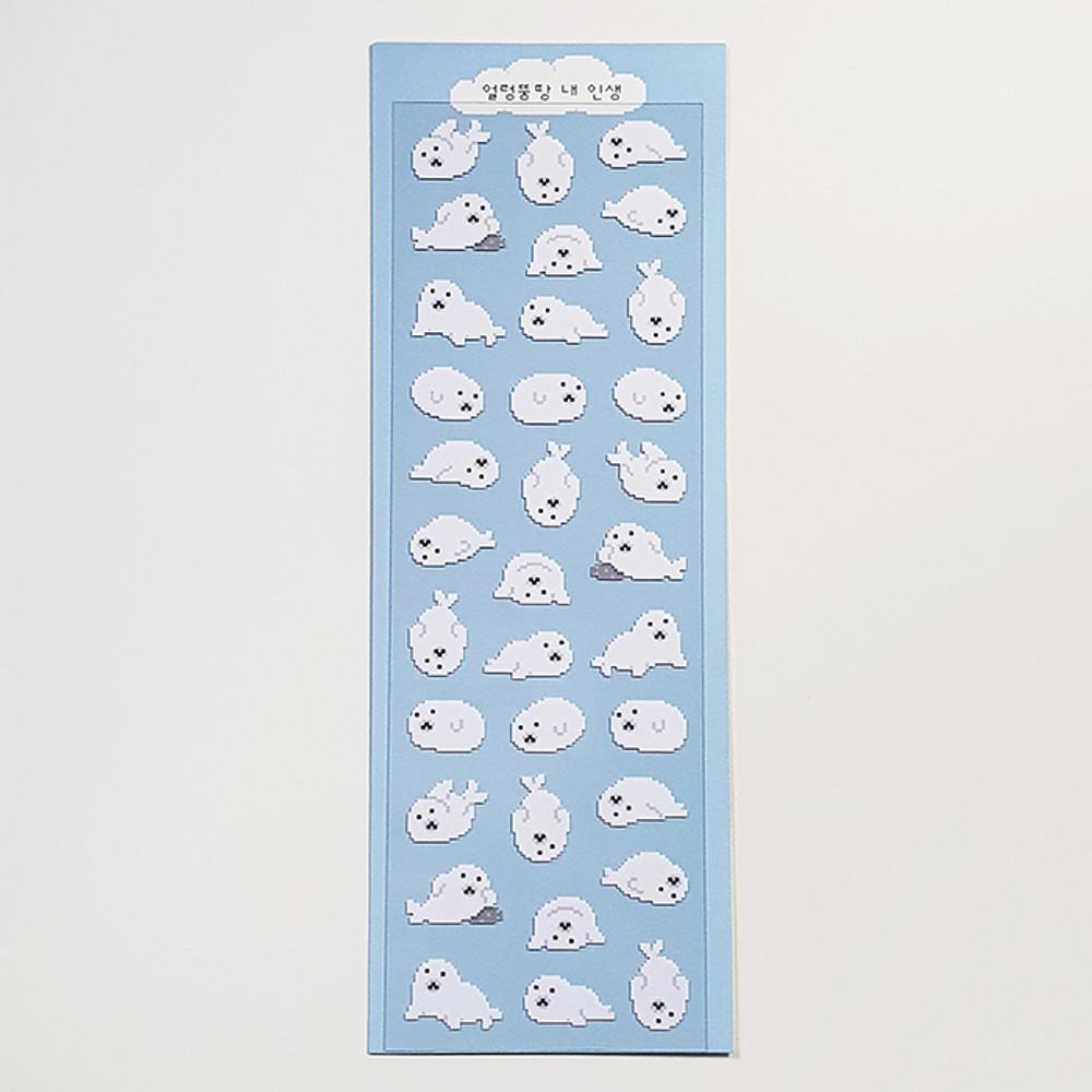 [맘마상점] 얼렁뚱땅 내 인생 씰스티커