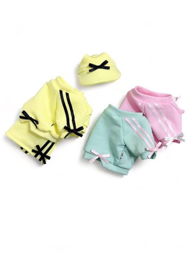 귀여운강아지옷 캔디코어 트레이닝복 크롭 맨투맨s