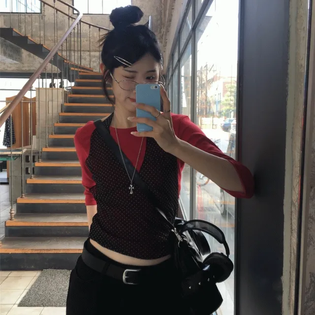 [양면착용] 탄탄 7부 티셔츠 (3colors)