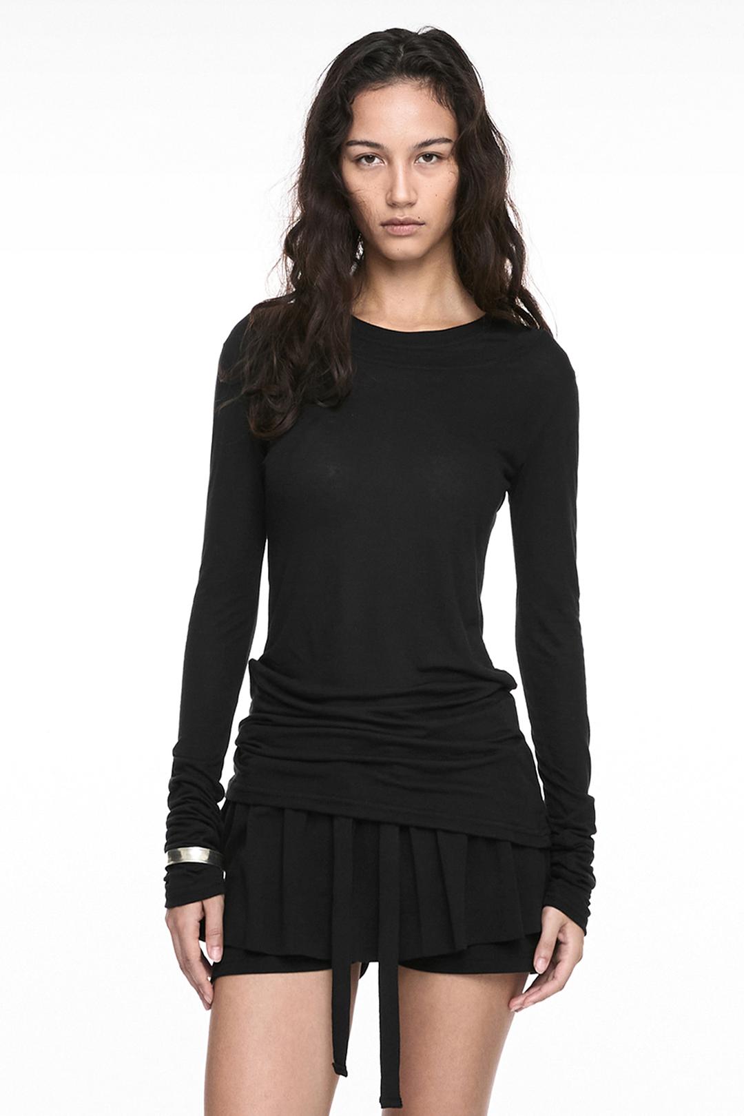 LAYERED BASIC LONG SLEEVE BLACK
