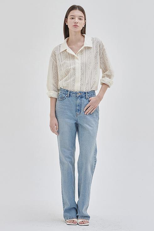 [Reorder] 24SN straight fit denim [V/BL]