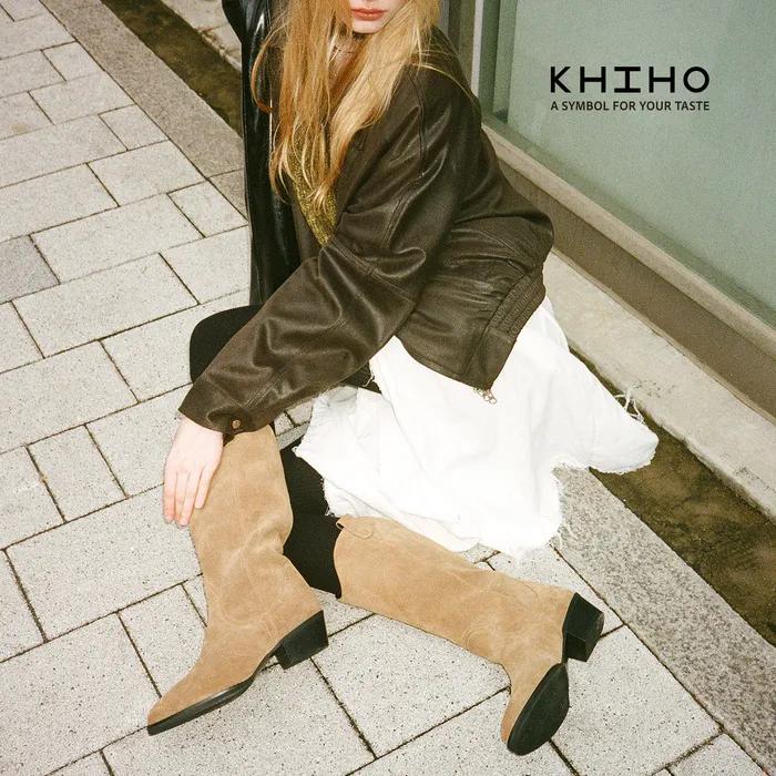 MILD WESTERN BOOTS / CAMEL