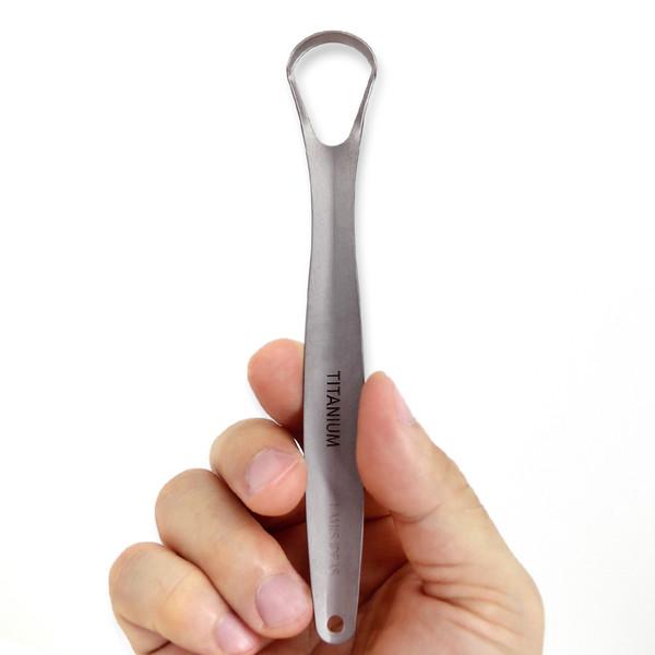 순수 티타늄 혀클리너 혀 백태 입냄새 제거