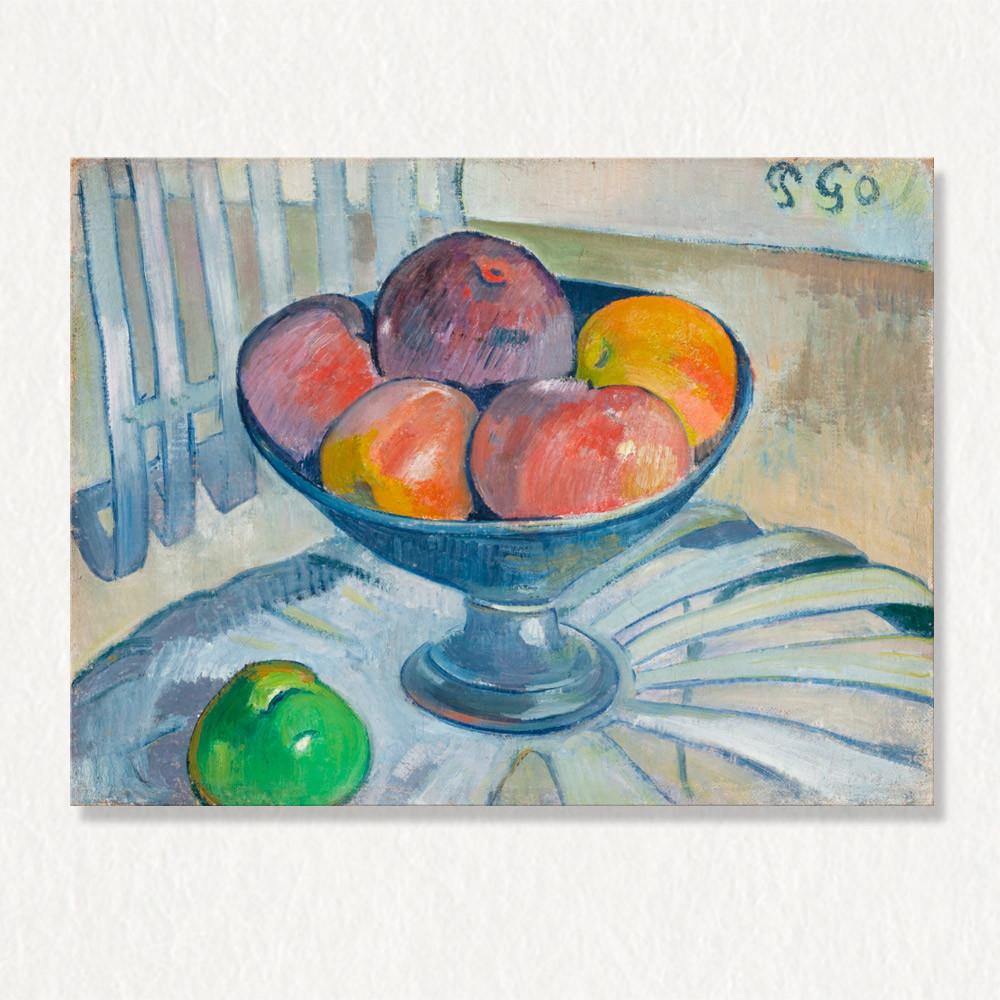 Fruit Dish on a Garden Chair 캔버스 대형 명화액자 거실그림