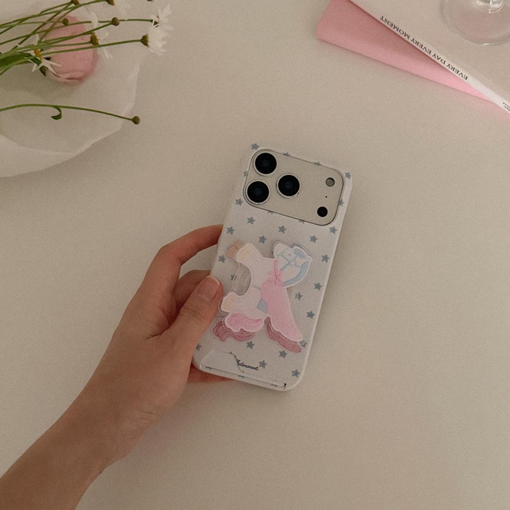 dreamy pony 디자인 [카드수납 폰케이스]