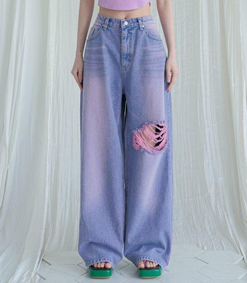 This is wide pants VINTAGE PINK