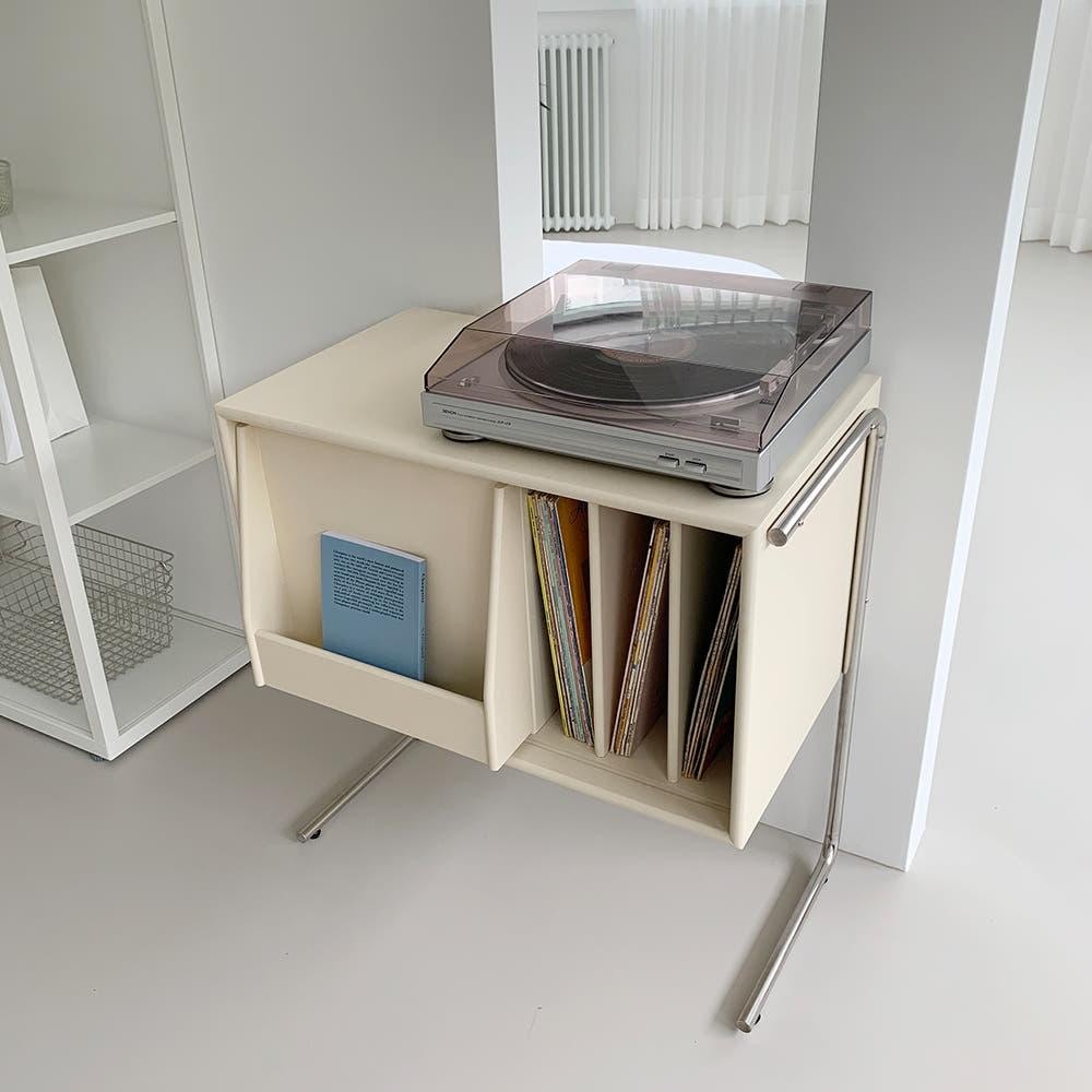 바미르 버터 스테인레스 매거진랙 사이드 테이블