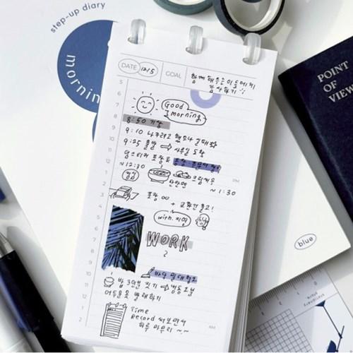 [WH011]TIME RECORDS (Handy 버섯노트 3공 속지)