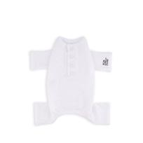 베이직 로고 점프수트 화이트