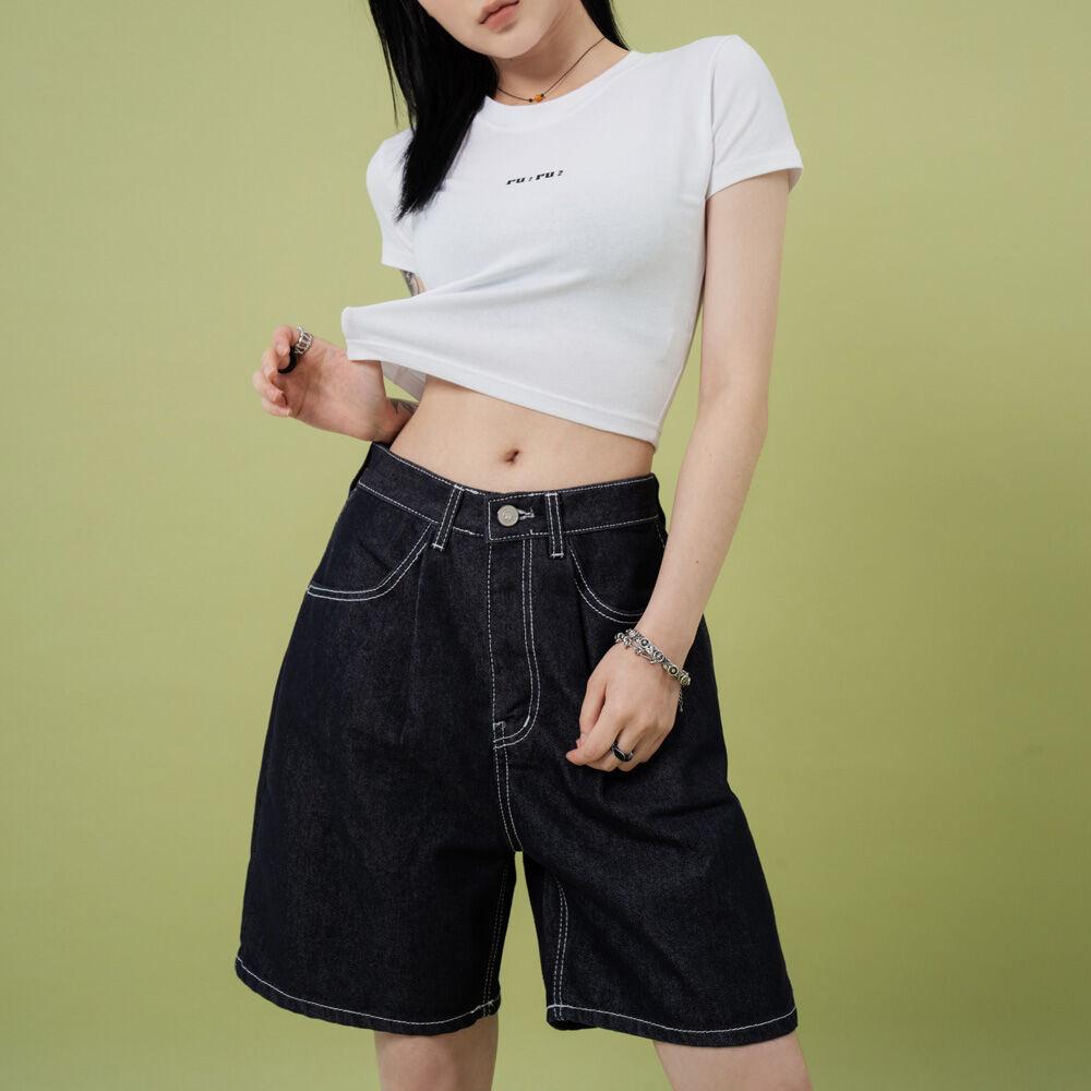 스웨이지 핀턱 팬츠